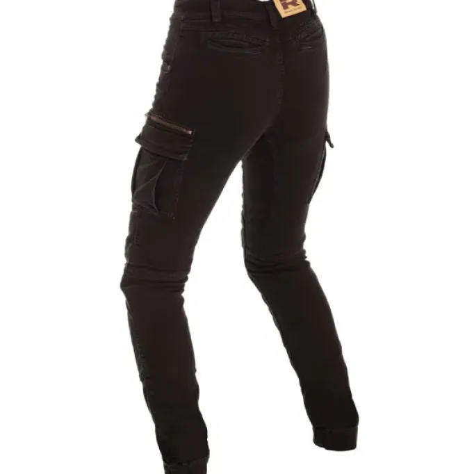 Richa APACHE TROUSERS WOMEN LONG Black Cheap