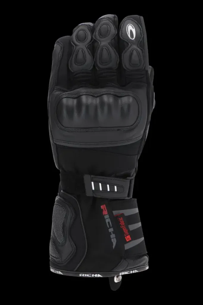 Richa ARCTIC GLOVES Black Best Sale