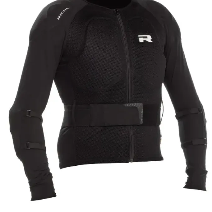 Richa FORCE D3O JACKET Black Flash Sale