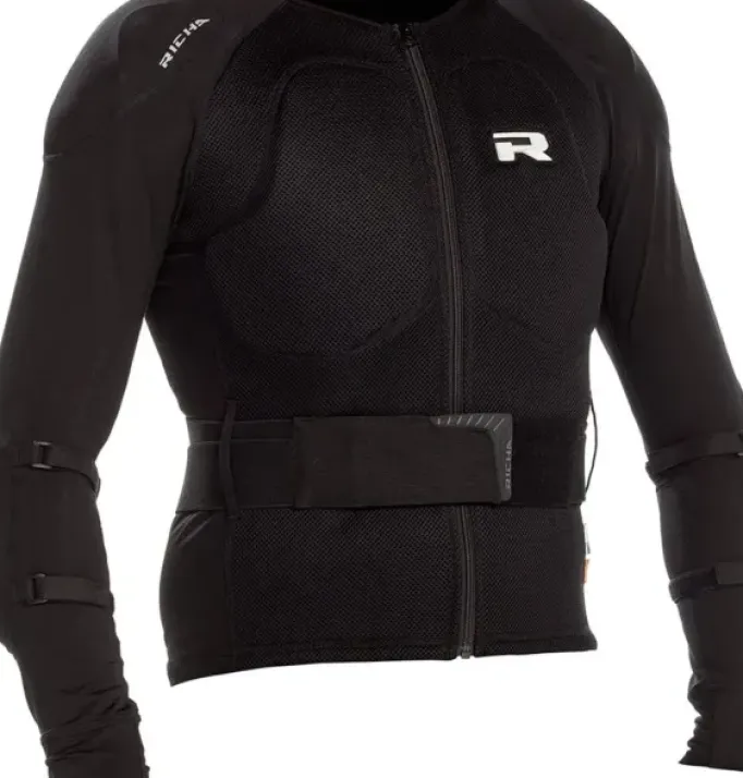 Richa FORCE D3O JACKET Black Flash Sale