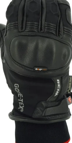 Richa GHENT GORE-TEX GLOVES Black Clearance