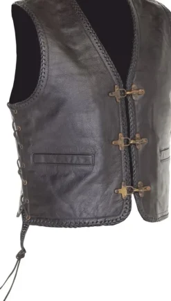 Richa GILET SADIC WITH LACES Black Cheap