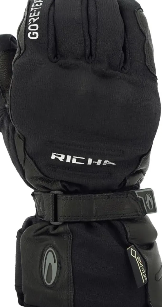 Richa ICE POLAR GORE-TEX GLOVES Black Cheap