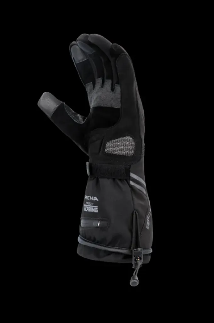 Richa INFERNO 12V HEATED GLOVES PACK Black Clearance