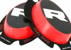 Richa KNEE SLIDERS R Black Fashion