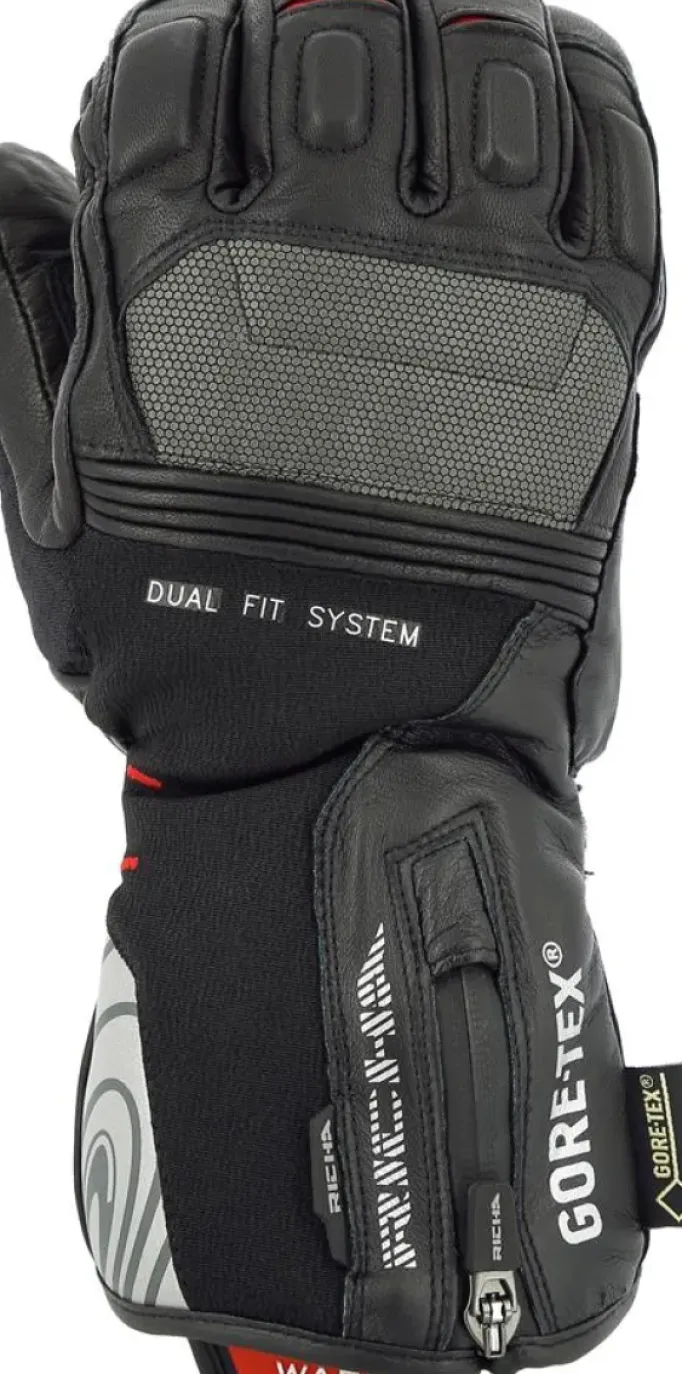 Richa LEVEL 2 IN 1 GORE-TEX GLOVES Black New