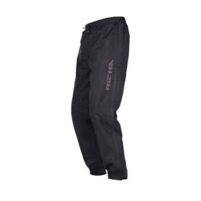 Richa SIDE-ZIP RAIN TROUSERS Black Best Sale
