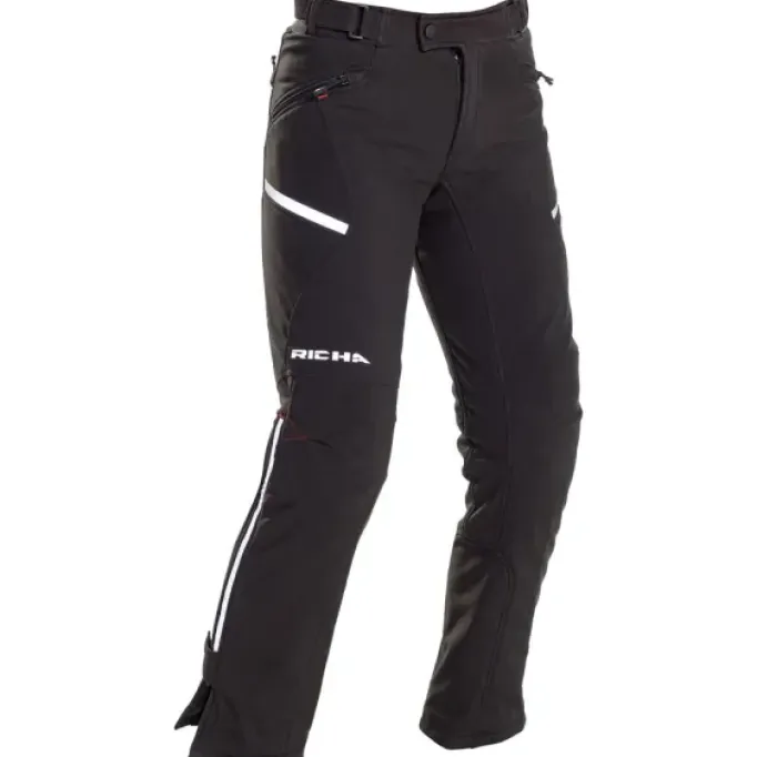 Richa SOFTSHELL JUNIOR TROUSERS Black New