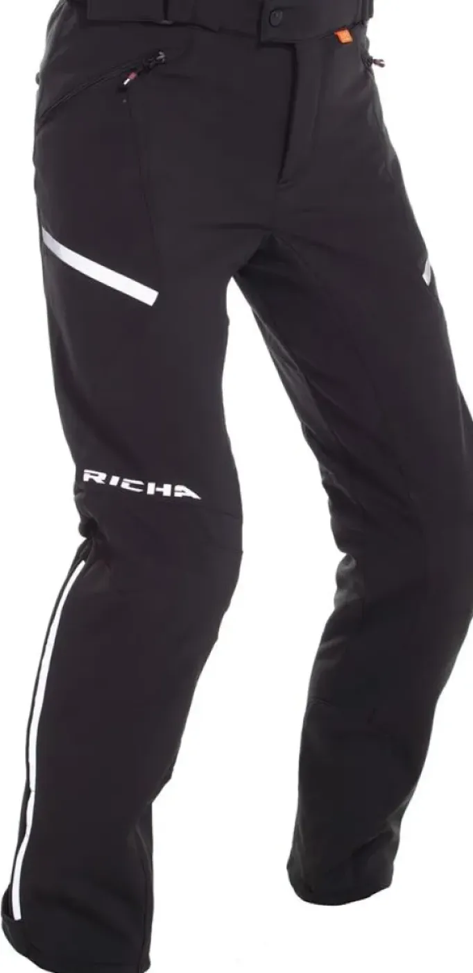 Richa SOFTSHELL TROUSERS LONG Black Flash Sale