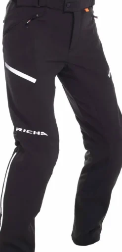 Richa SOFTSHELL TROUSERS SHORT Black Hot
