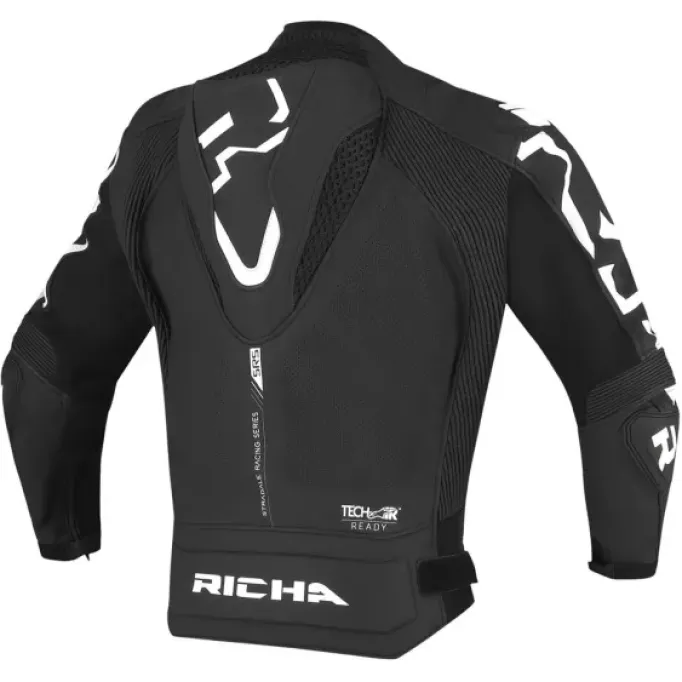 Richa STRADALE LEATHER JACKET blue Flash Sale