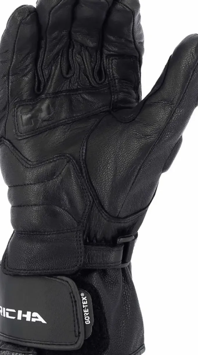 Richa STREET TOURING GORE-TEX GLOVES Black Flash Sale